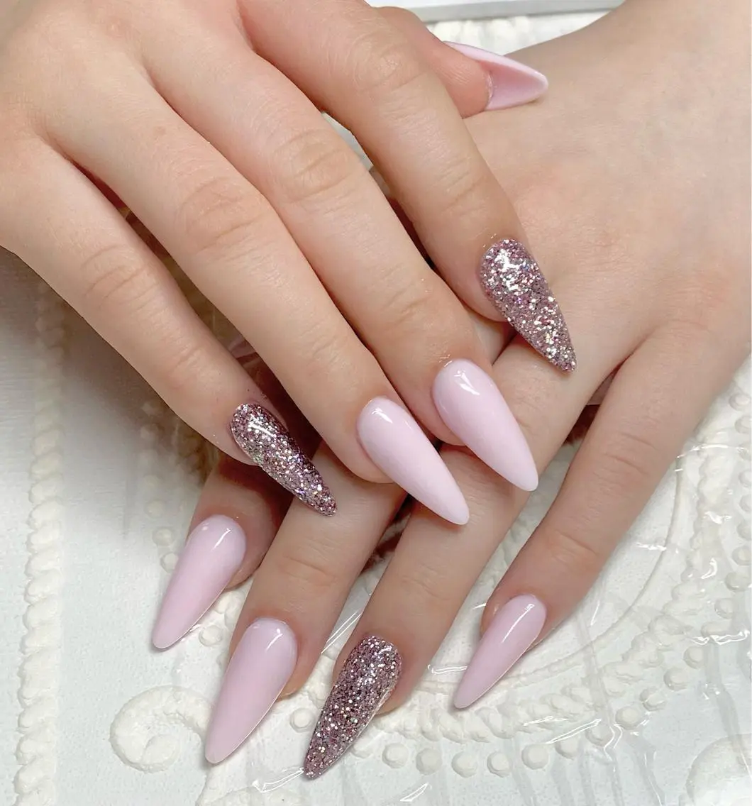 ロング ネイル ピンク ハンドネイル LUNE NAILのその他イメージ