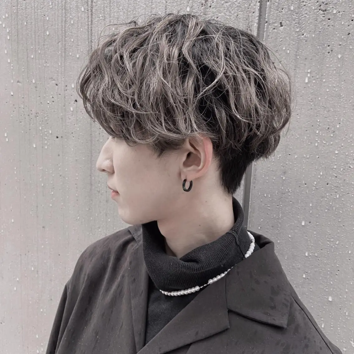 カラー パーマ メンズ メンズ縮毛矯正 ♠️店長下平隼人のヘアスタイル