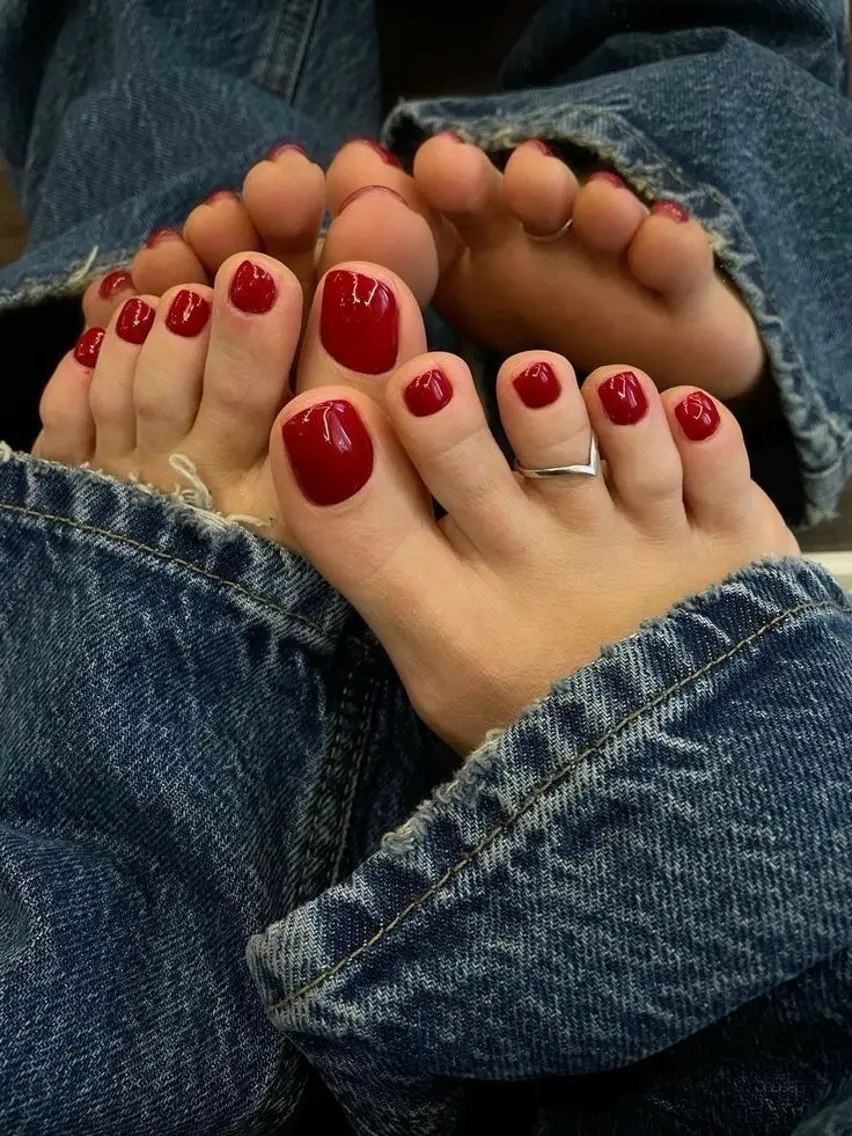 オフなし🎀フットワンカラージェル💙の写真