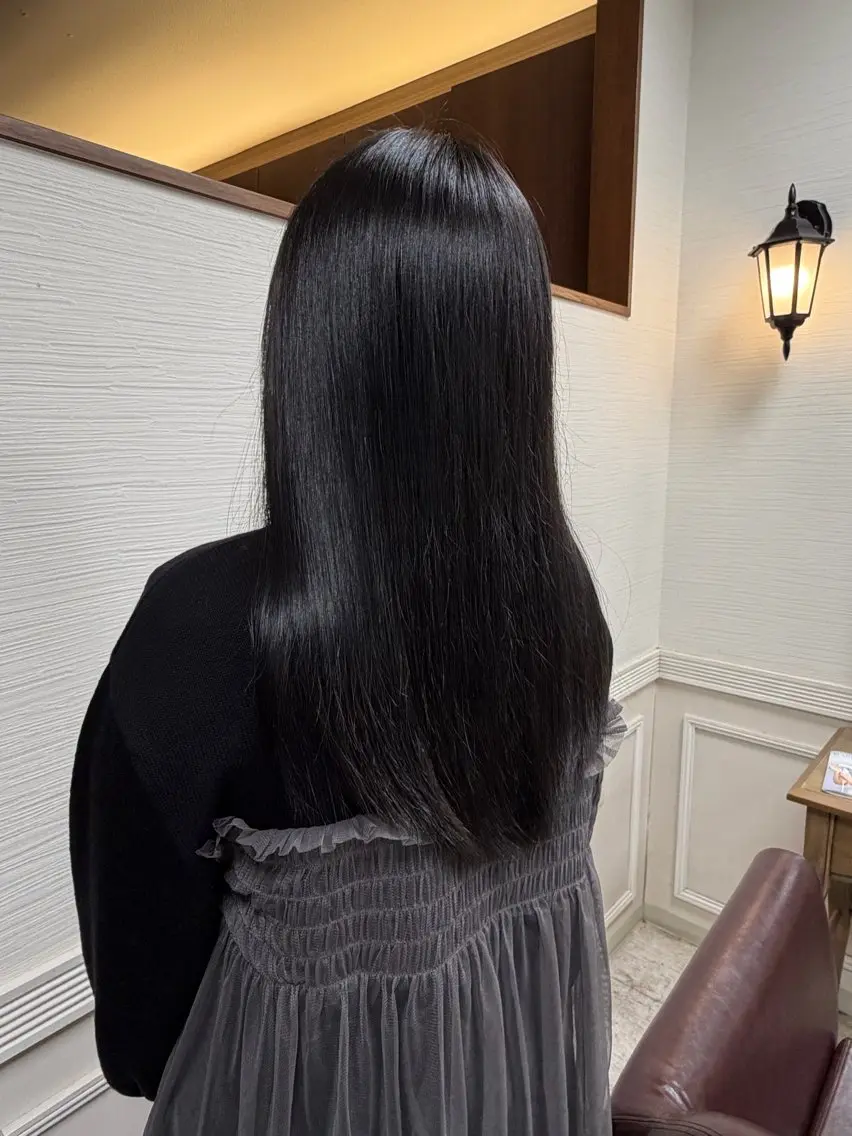 ロング トリートメント 石川 沙蘭のヘアスタイル