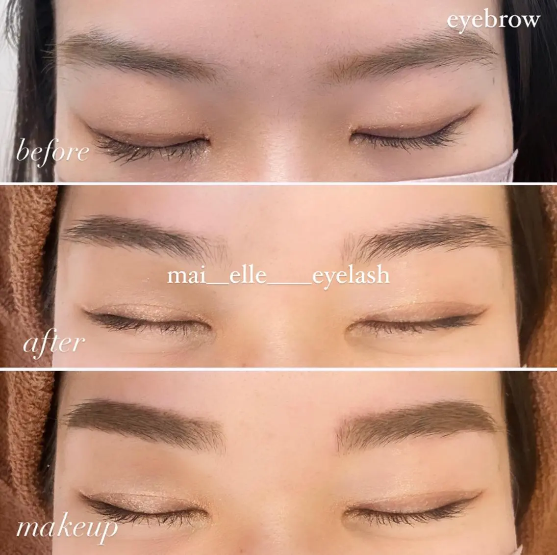 アイブロウ ふわ眉✴︎うぶ眉 🌸maiの眉毛・アイブロウイメージ