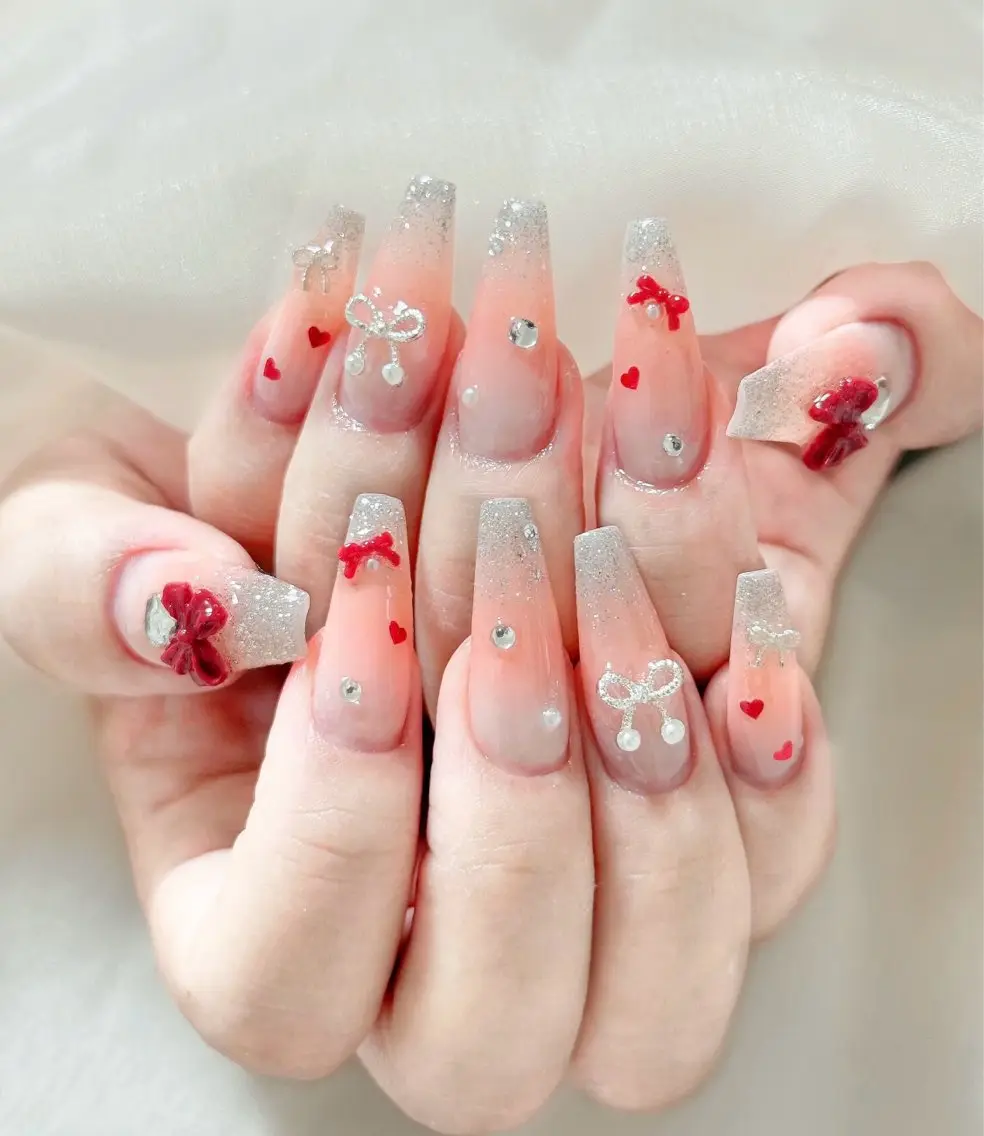 ネイル アートネイル べっ甲ネイル チークネイル 成人式 長さ出し ハンドネイル ハンドケア For you. Nail Salonのネイルデザイン