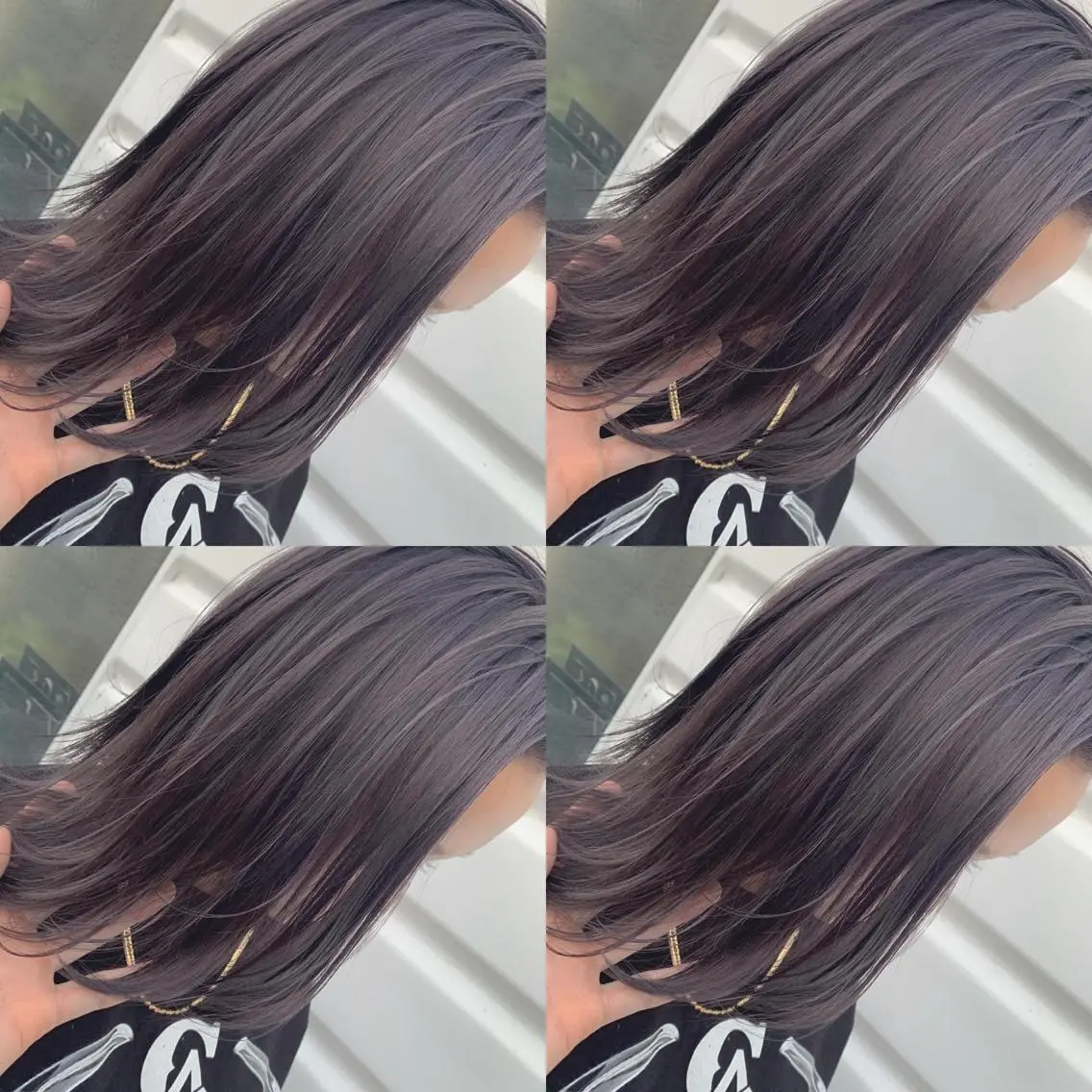ミディアム ヘアカラー 佐藤 香太のヘアスタイル