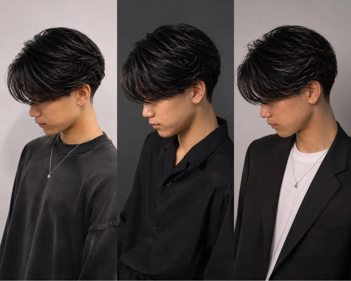 メンズ 縮毛矯正 メンズ縮毛矯正 🎖アジマ リョオのヘアスタイル