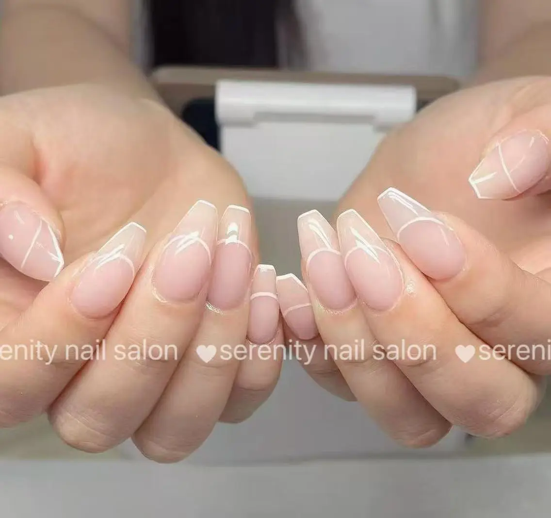 ネイル 長さ出し 持ち込み ワンホンネイル ハンドネイル ハンドケア 💜SE KIのネイルデザイン