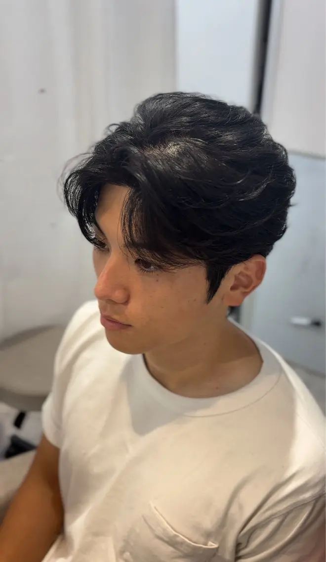 メンズ 鴨井 凛仁のヘアスタイル