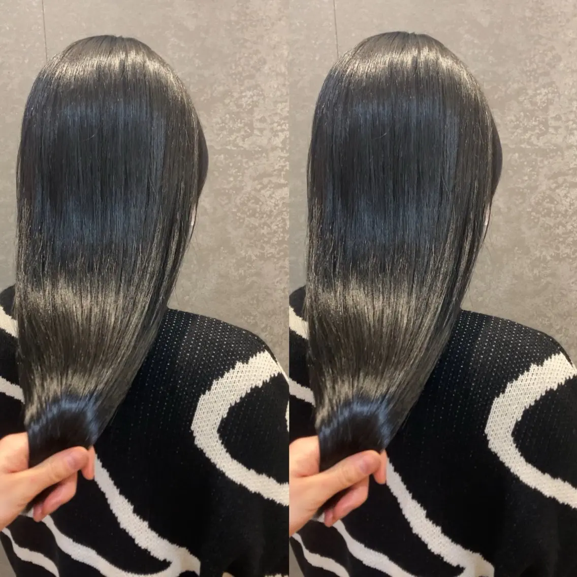 セミロング 髪質改善 トリートメント み うのヘアスタイル