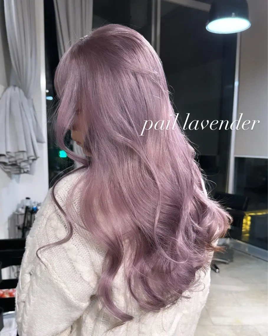 ロング カラー カット ヘアカラー トリートメント ヘアセット 💜ハイトーン💛 マジカルかいちゃんのヘアスタイル
