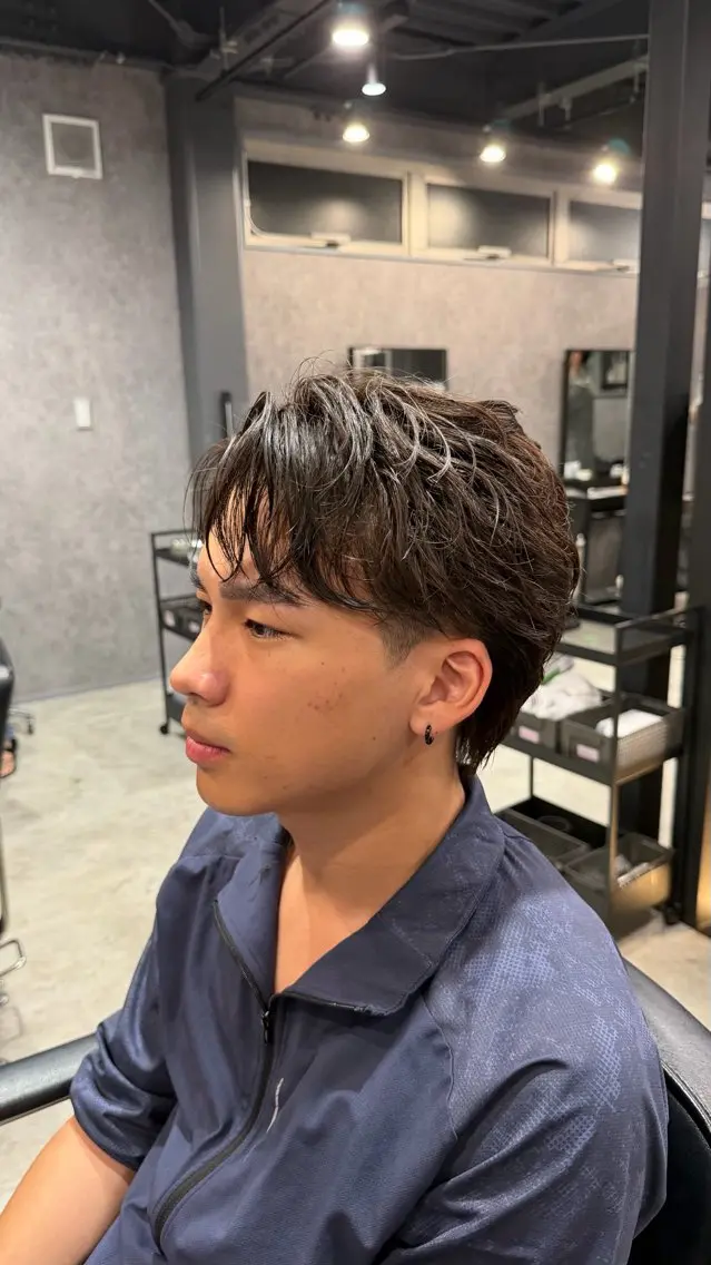ショート メンズ メンズ韓国風 韓国風ヘア ショートヘア カット 久保田 祥伍のヘアスタイル