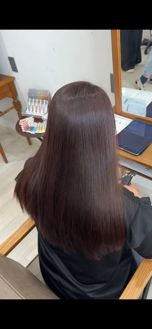 ロング ヘアカラー 🫧おおにし みか🫧のヘアスタイル