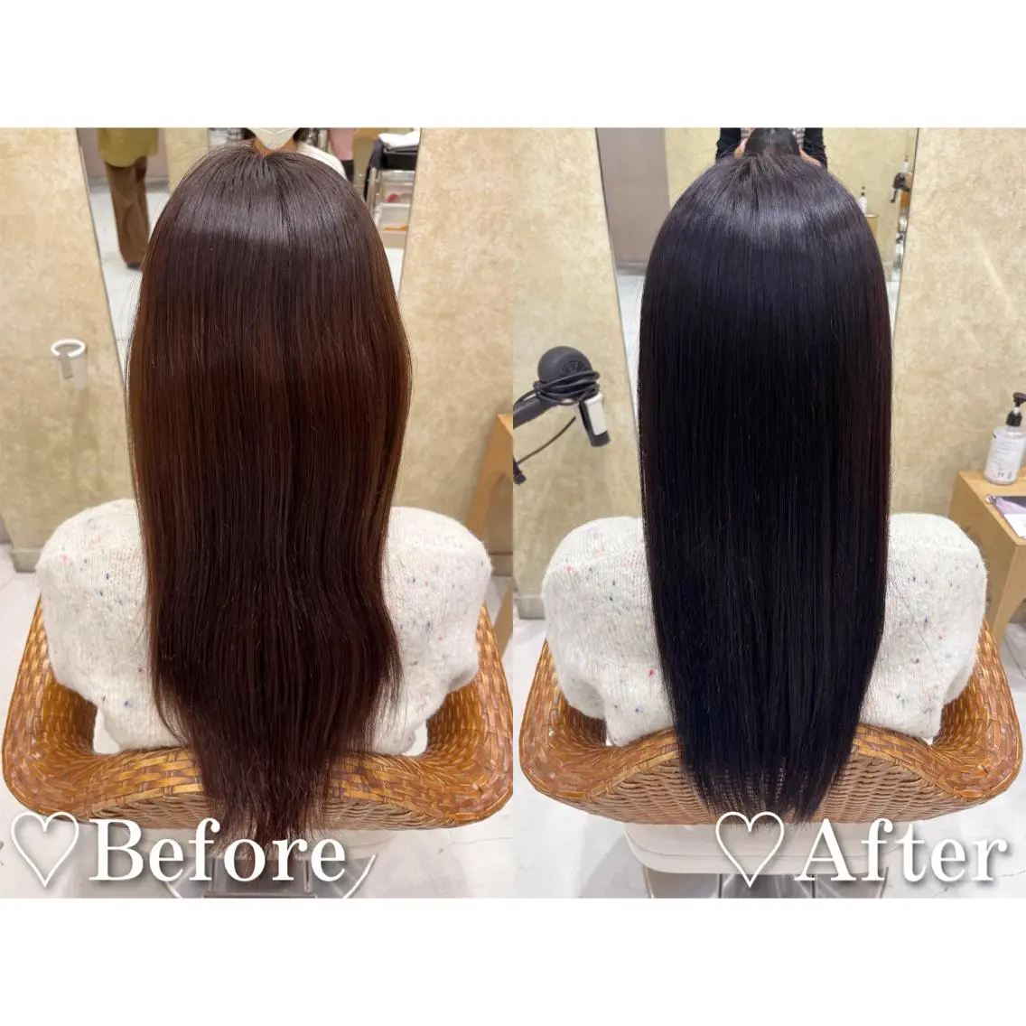 カラー ラベンダーカラー 大久保 凜香のヘアスタイル