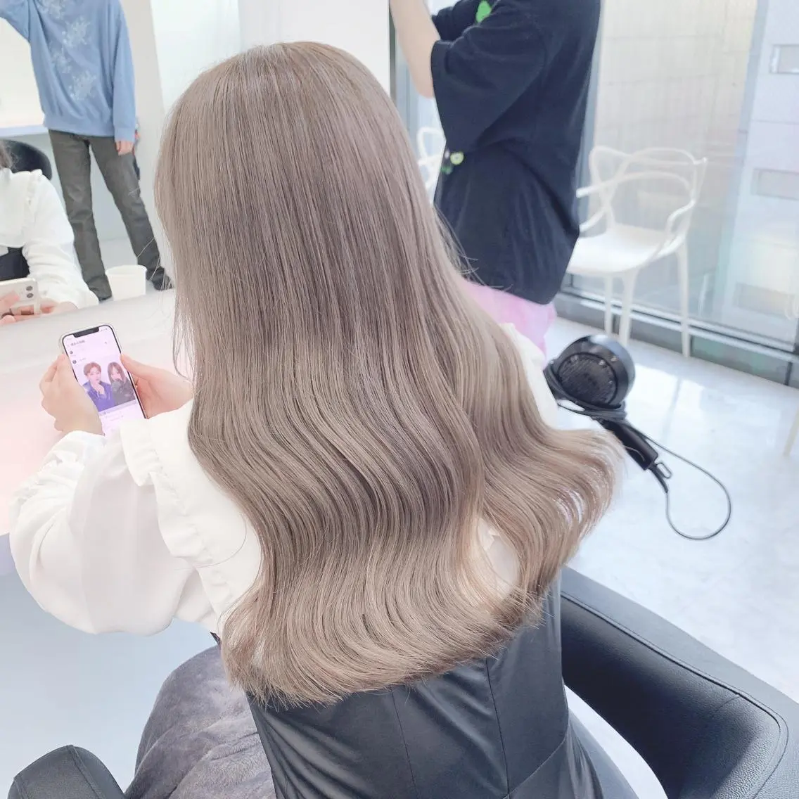 ロング ヘアカラー トリートメント 🇰🇷韓国ヘア特化 ヒロキ🇰🇷のヘアスタイル