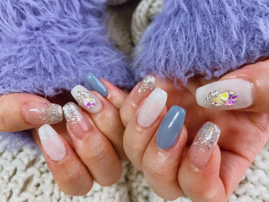 ネイル 韓国ネイル ハンドネイル kiki nail &brow二子玉川のネイルデザイン