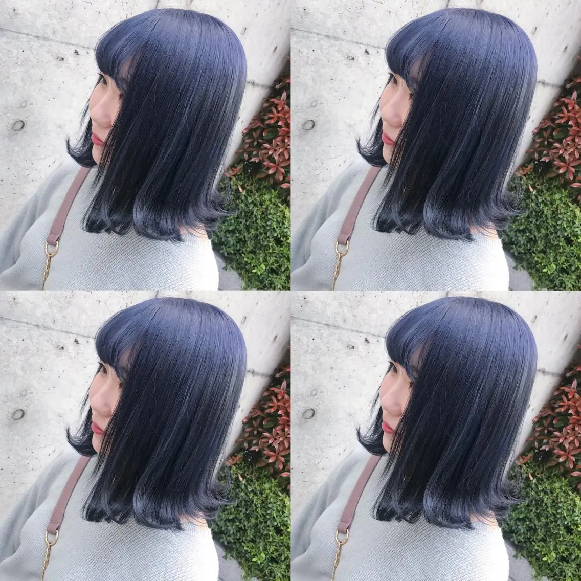 ミディアム カラー ヘアアレンジ カット ヘアカラー トリートメント TAKUMAブリーチ /切りっぱなし🪽のヘアスタイル
