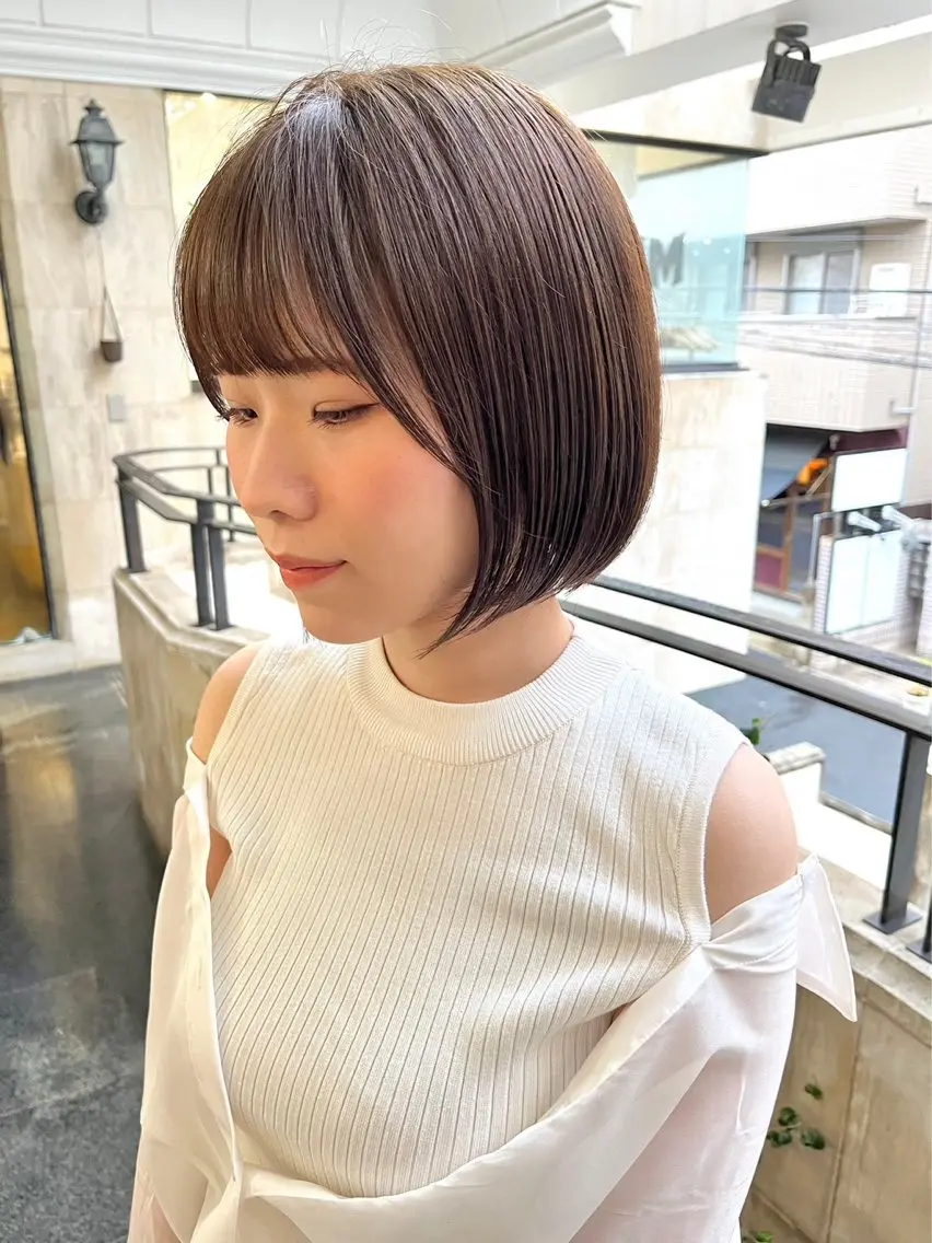 🍒ボブ/レイヤー/ YUKA🍒のヘアスタイル
