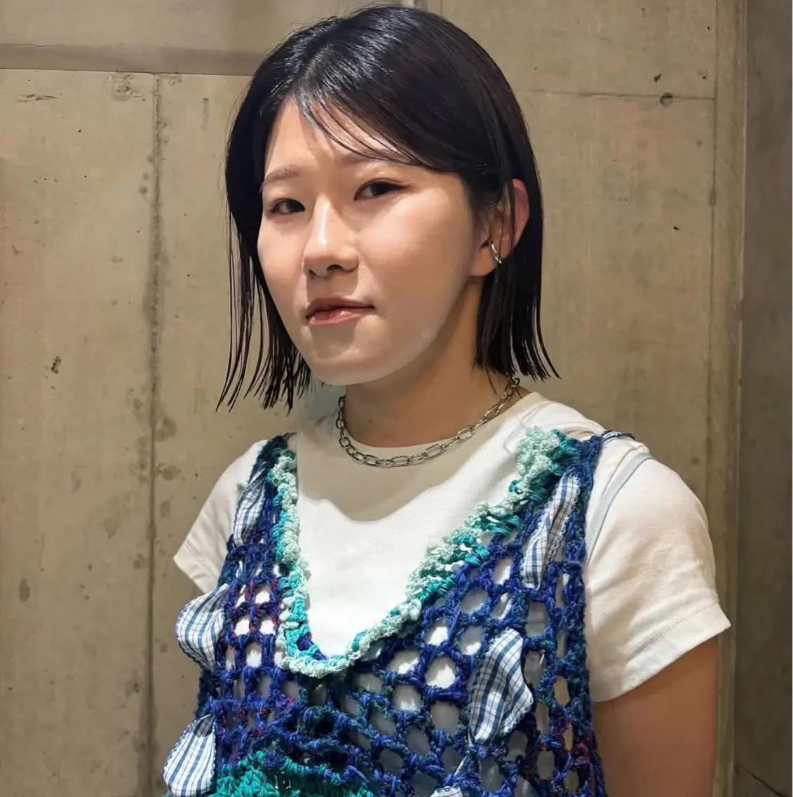 ミディアム カラー パーマ ヘアアレンジ キッズ カット ヘアカラー デザインパーマ メンズカット 郁美のヘアスタイル
