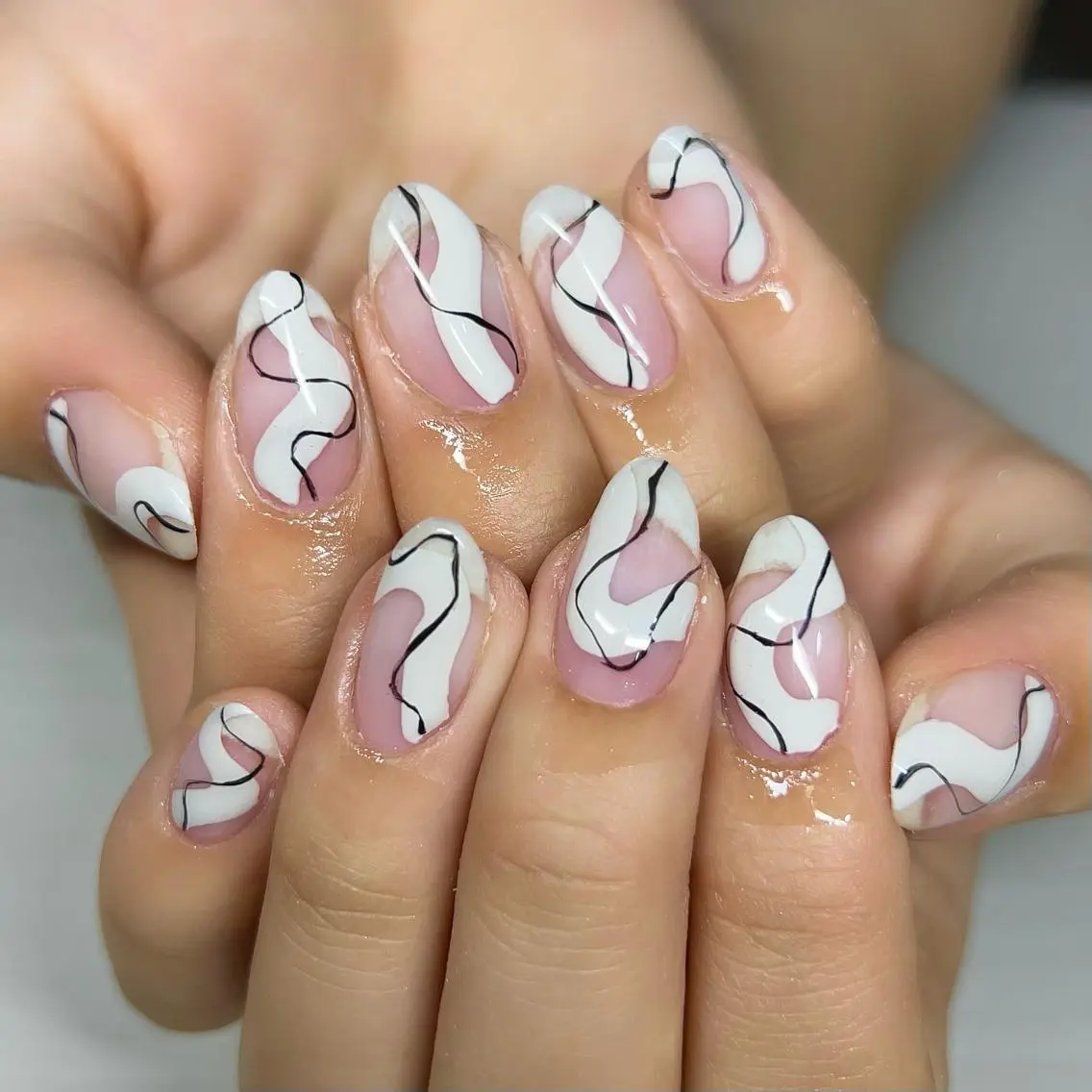 ネイル アートネイル クリアネイル ハンドネイル 【Yappy🌈】 💖P-tanaのネイルデザイン