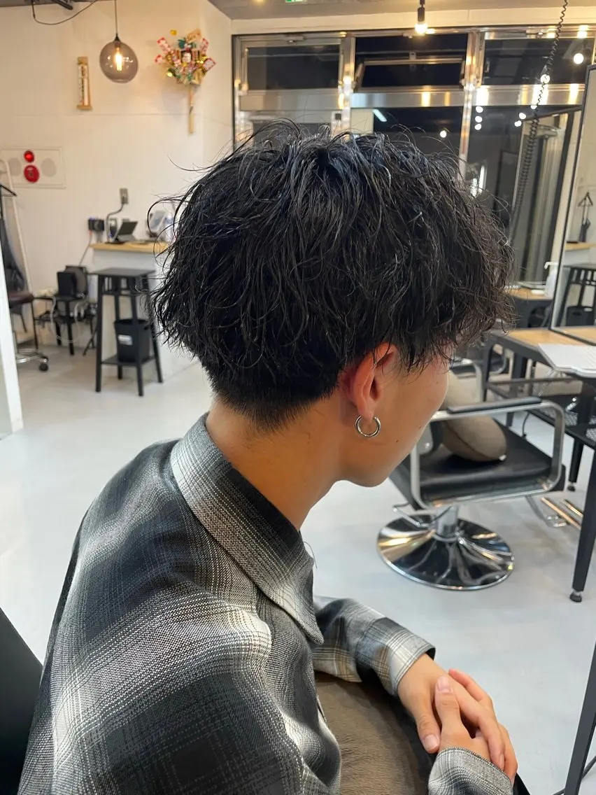 メンズ ハイライト/髪質改善 ans/黒木 和大のヘアスタイル