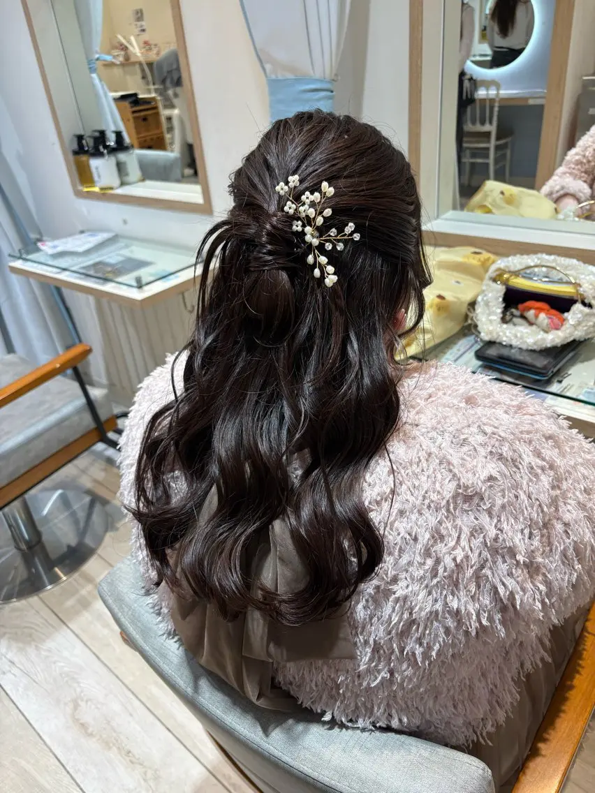 ヘアアレンジ メンズカット募集中 🌷🫧森山彩音のヘアスタイル