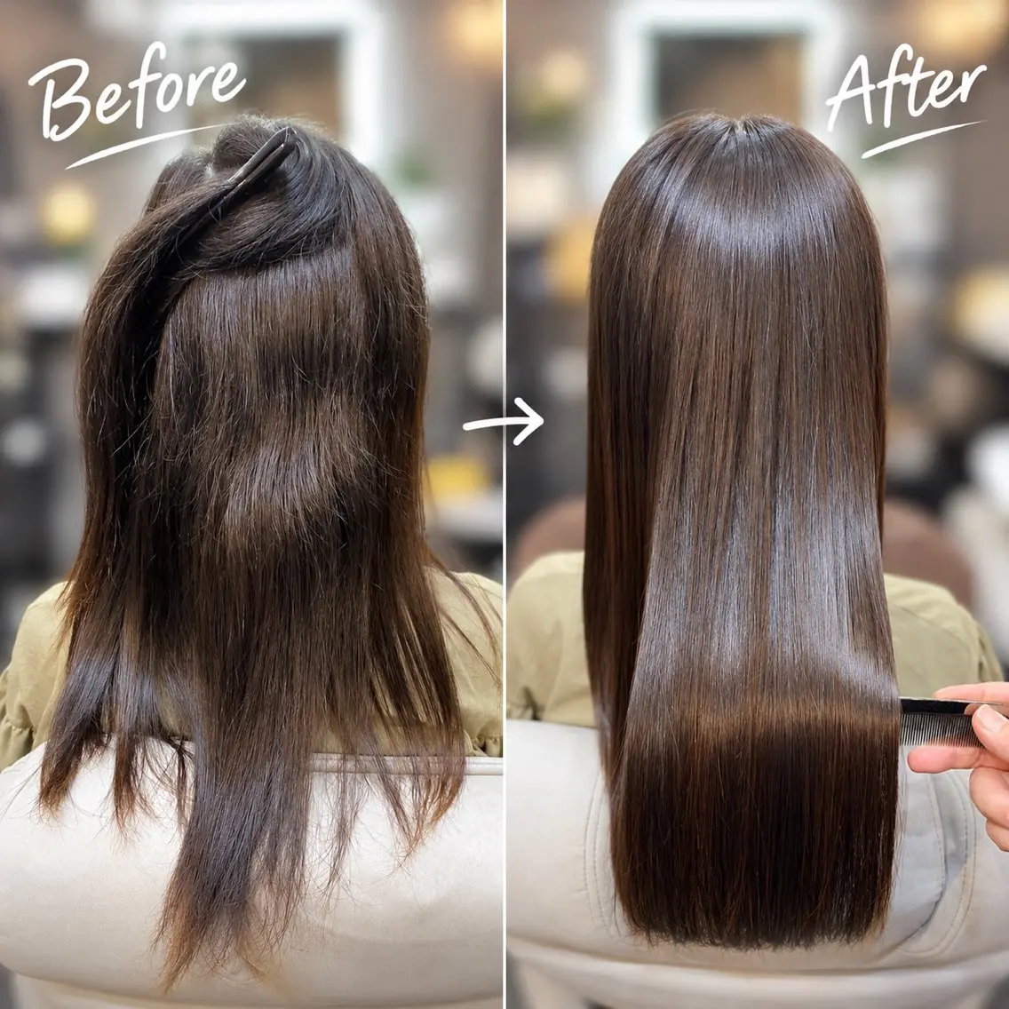 ロング 髪質改善 縮毛矯正 縮毛矯正 トリートメント 髪のお悩み改善✨ Teruのヘアスタイル