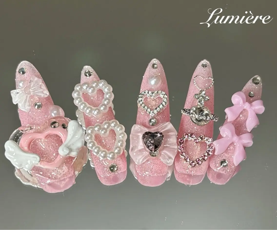 ネイル Lumière| ロング|ワンホンのネイルデザイン