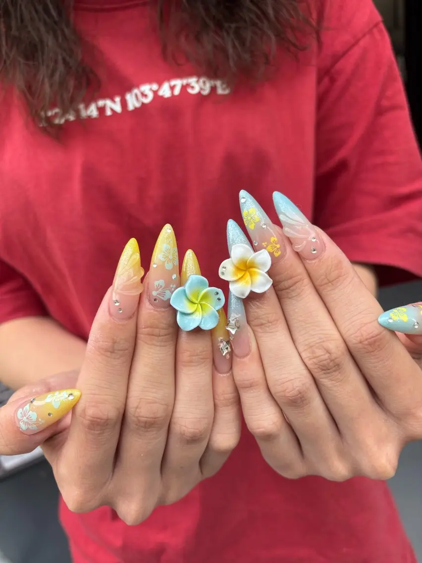 ネイル ハンドネイル IROHA Nail 矢掛萌子のネイルデザイン