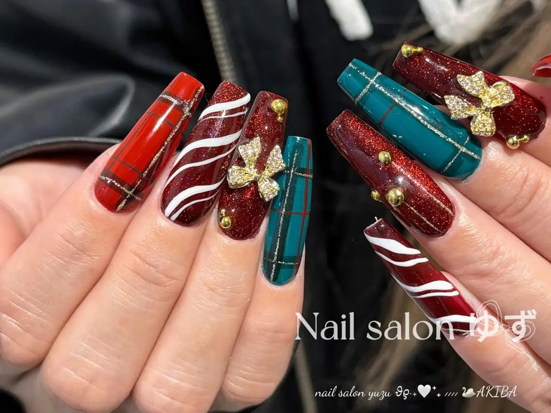 ネイル ハンドネイル ハンドケア MAKI💚💚💚 秋葉原.のネイルデザイン