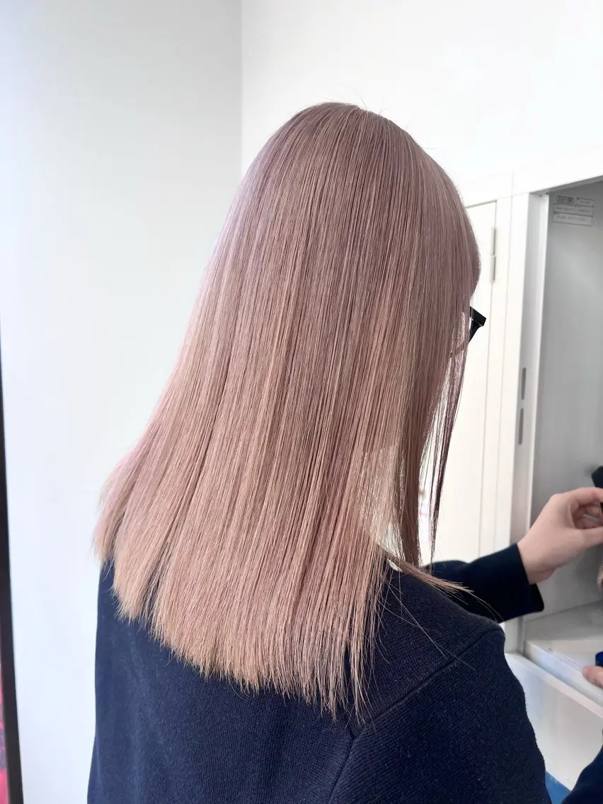 【 ダブルカラー 】 肩下＋1000円～                     ★毛先カット無料✂️の写真