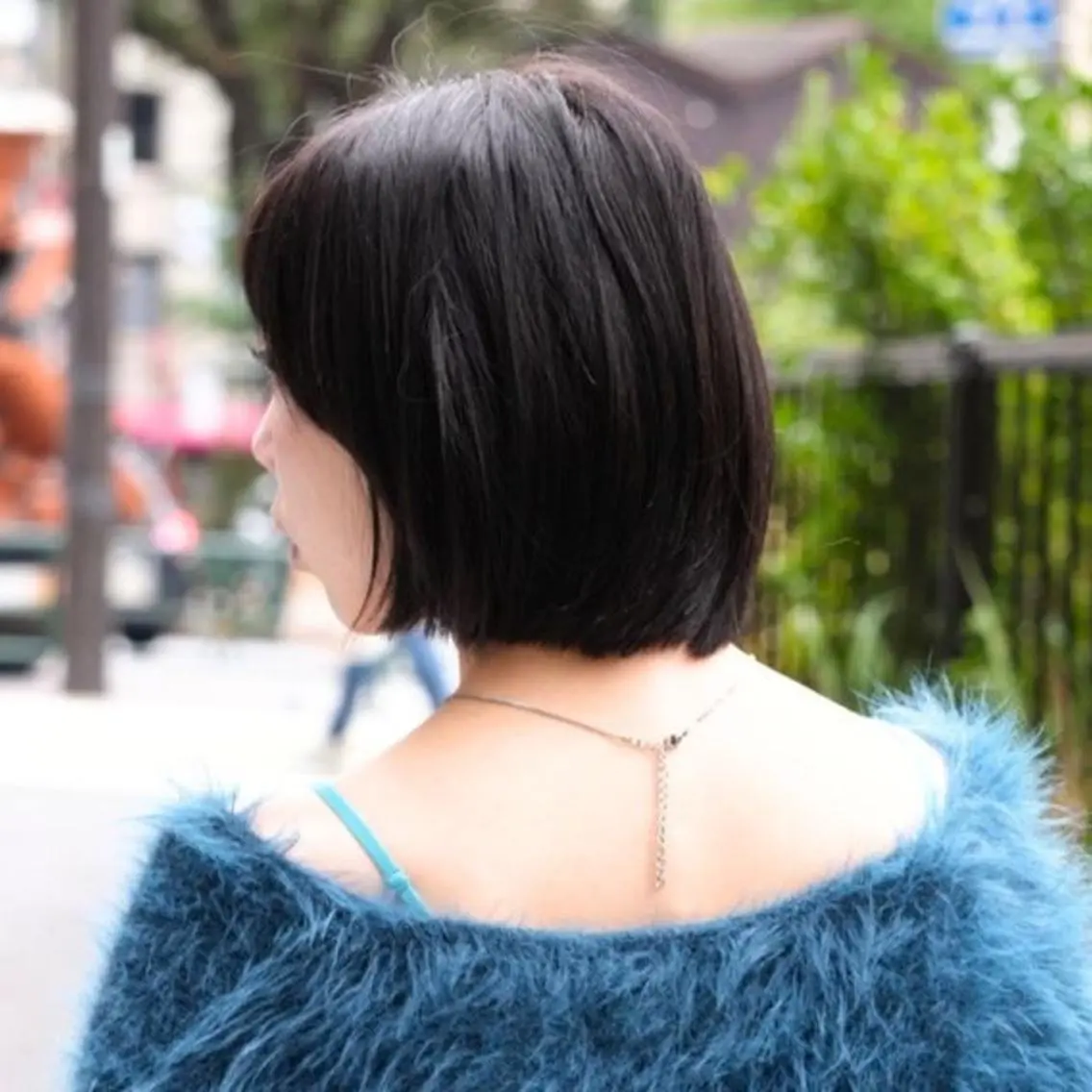 ショート カラー ショートボブ 黒髪 ボブ ショートヘア トリートメント Endearing 銀座/レイヤーカットのヘアスタイル