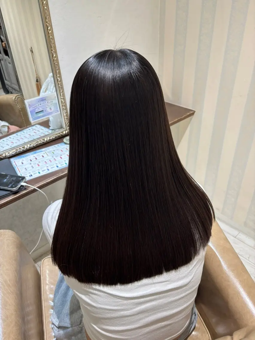 【南式酸性ストレート🧴✨】※ブリーチ履歴不可の写真