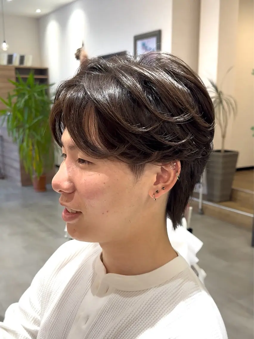ショート RONDEL 伽那のヘアスタイル