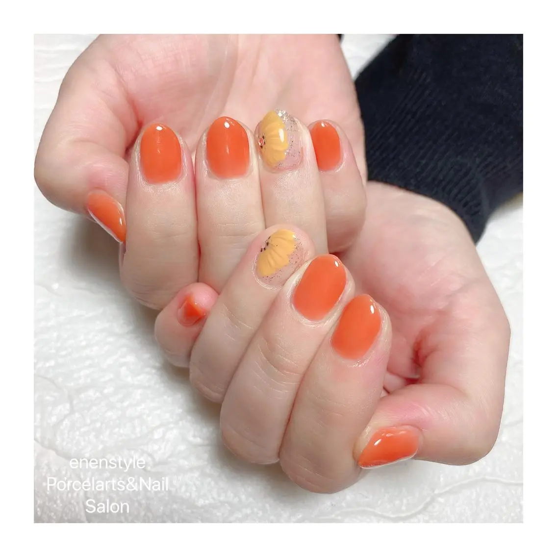 ショート ネイル ハンドネイル 🐾enen style 🐾のネイルデザイン