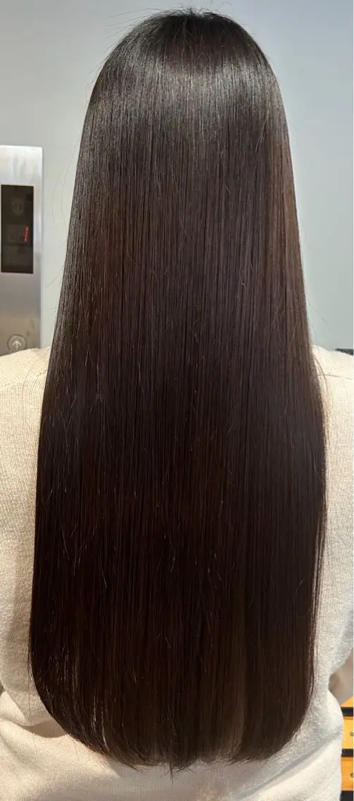ロング 縮毛矯正 Sloth 🦥 MARINAのヘアスタイル