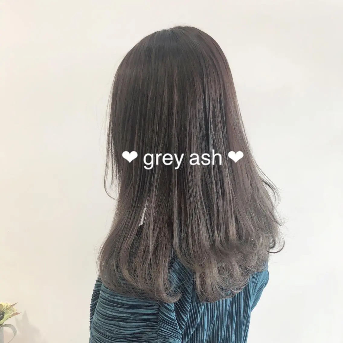 セミロング カラー アッシュ beauty   beast 西新店のヘアスタイル