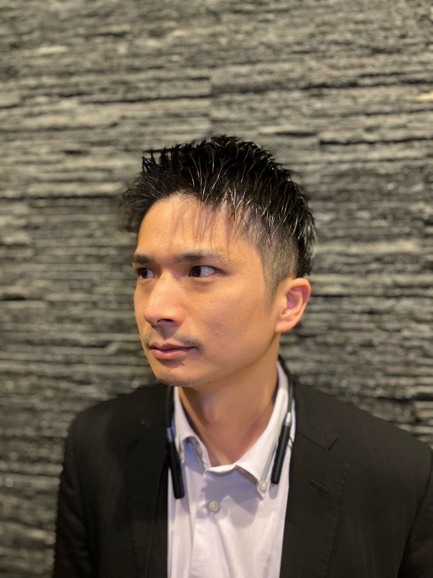 メンズ ヒロ銀座川崎 志田健介のヘアスタイル