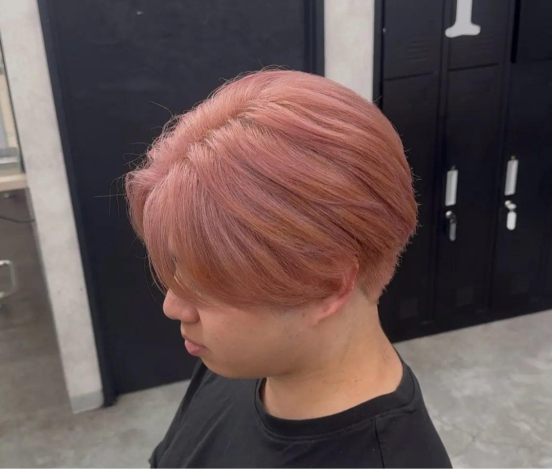 カラー メンズ 佐々木 哲太のヘアスタイル