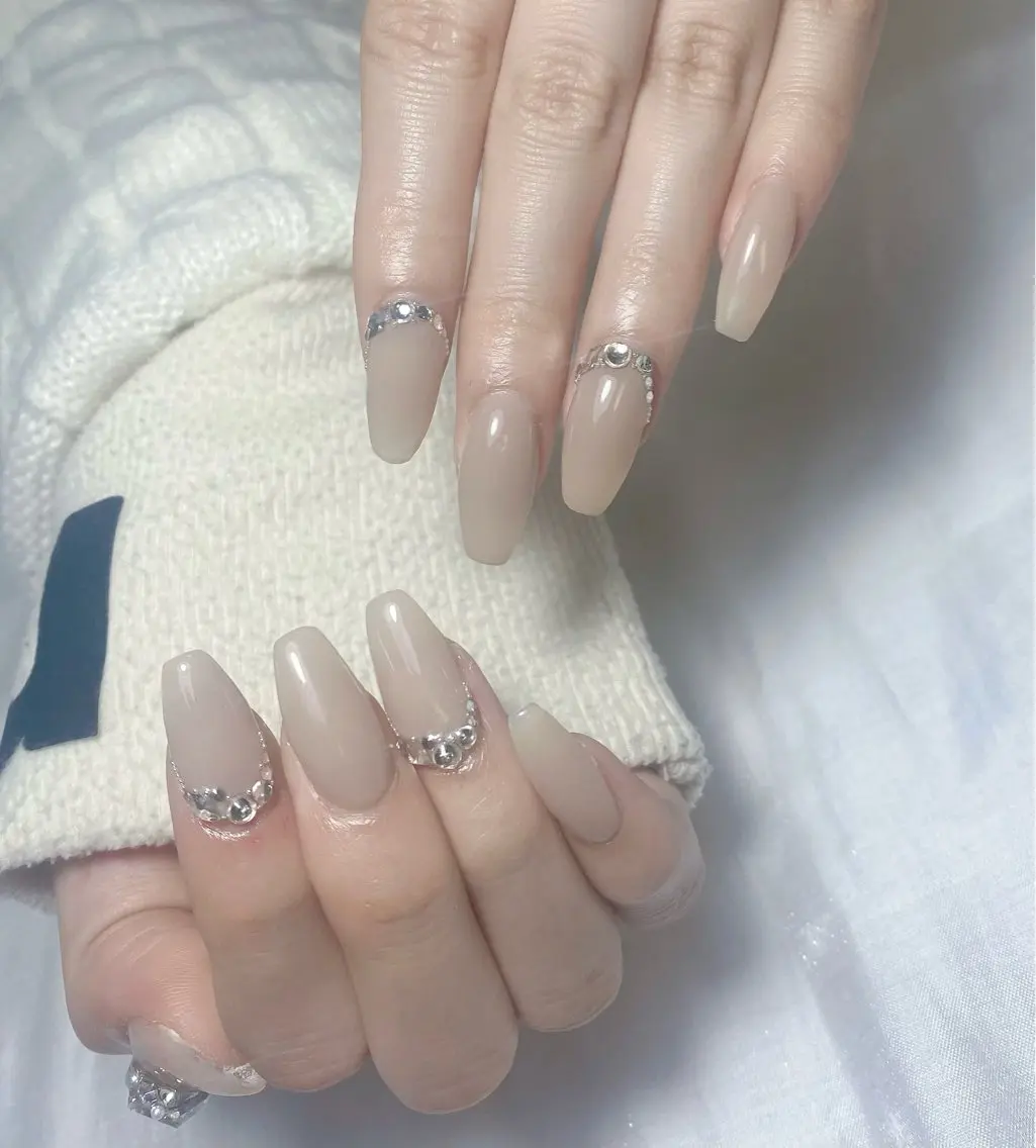 ネイル アートネイル フレンチネイル ジェルネイル グラデーション 韓国ネイル Nail Salon kihi大塚店のネイルデザイン
