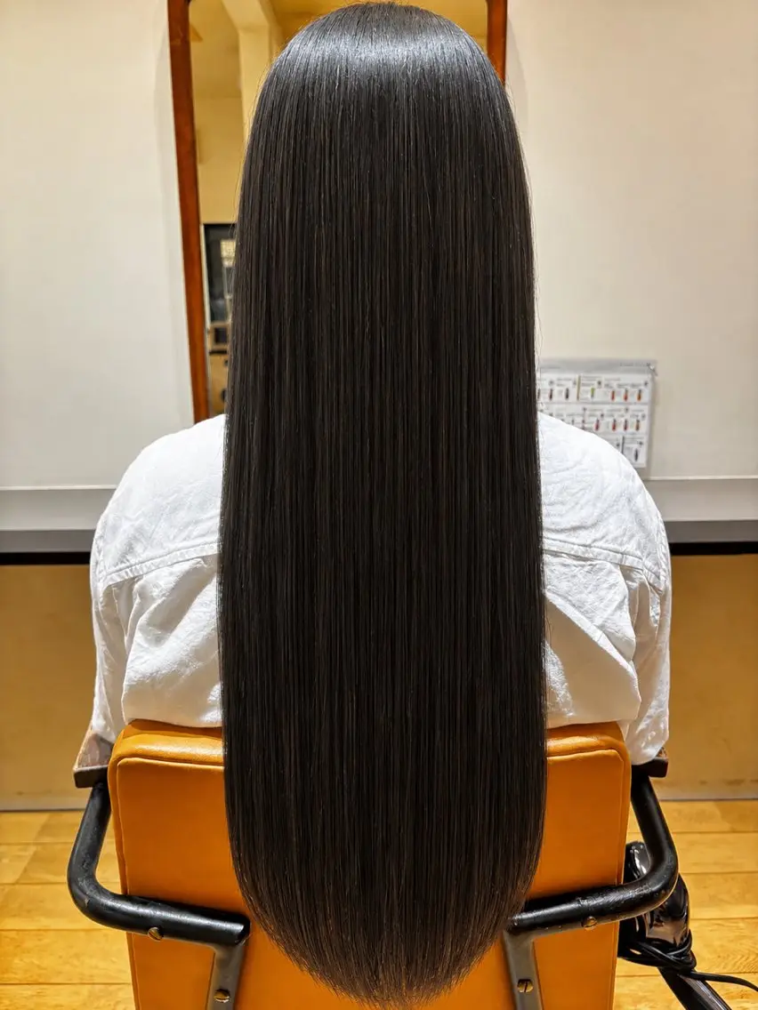 カラー CLAPSコハク モデル募集のヘアスタイル