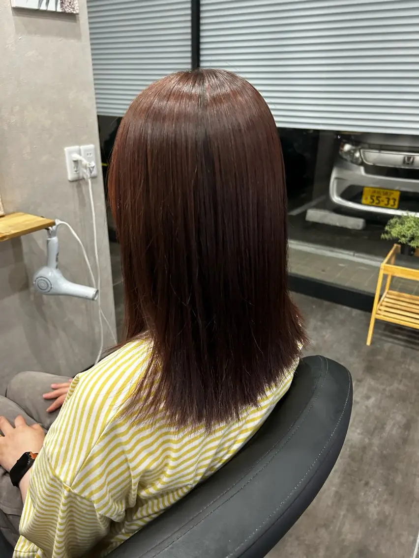 ⭐️3.4月限定🉐⭐️憧れのサラサラストレート👊カット付きの写真