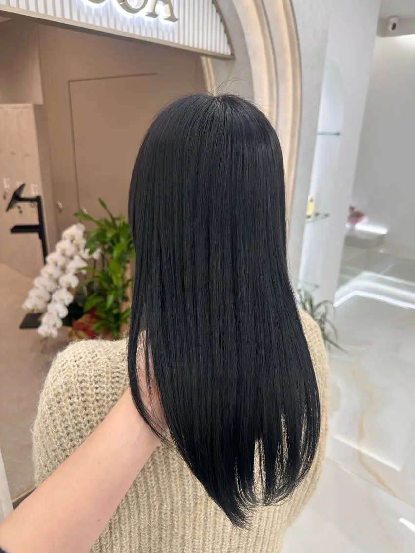 プレミアムケアカラー&最高級4ステップトリートメント✨🫧の写真