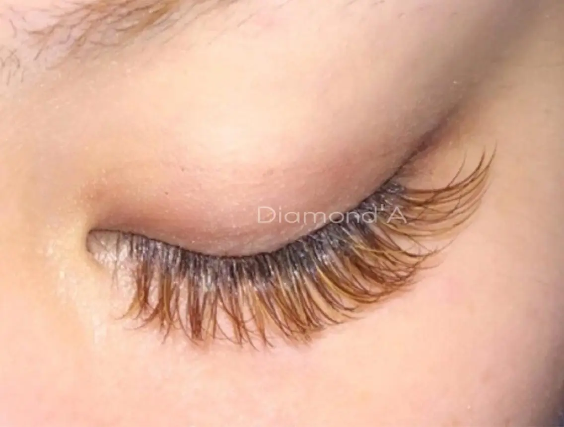 マツエク・マツパ 付け放題 フラットラッシュ Diamond ‘A eye lashのマツエク・マツパデザイン
