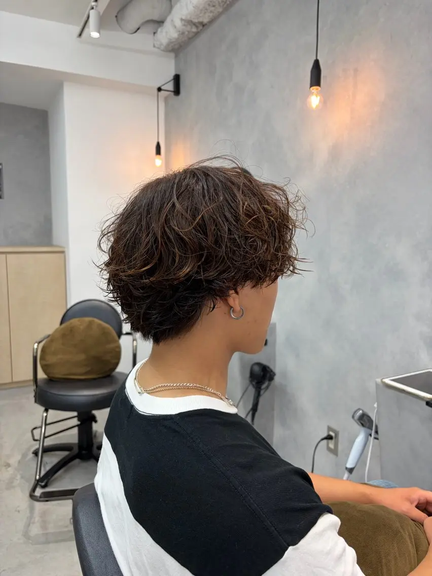 パーマ パーマ コトミ 韓国／ボブのヘアスタイル