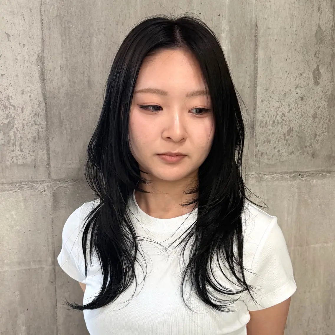 セミロング カラー パーマ ヘアアレンジ メンズ キッズ レイヤーの魔術師 𓍼takumi𓍼のヘアスタイル