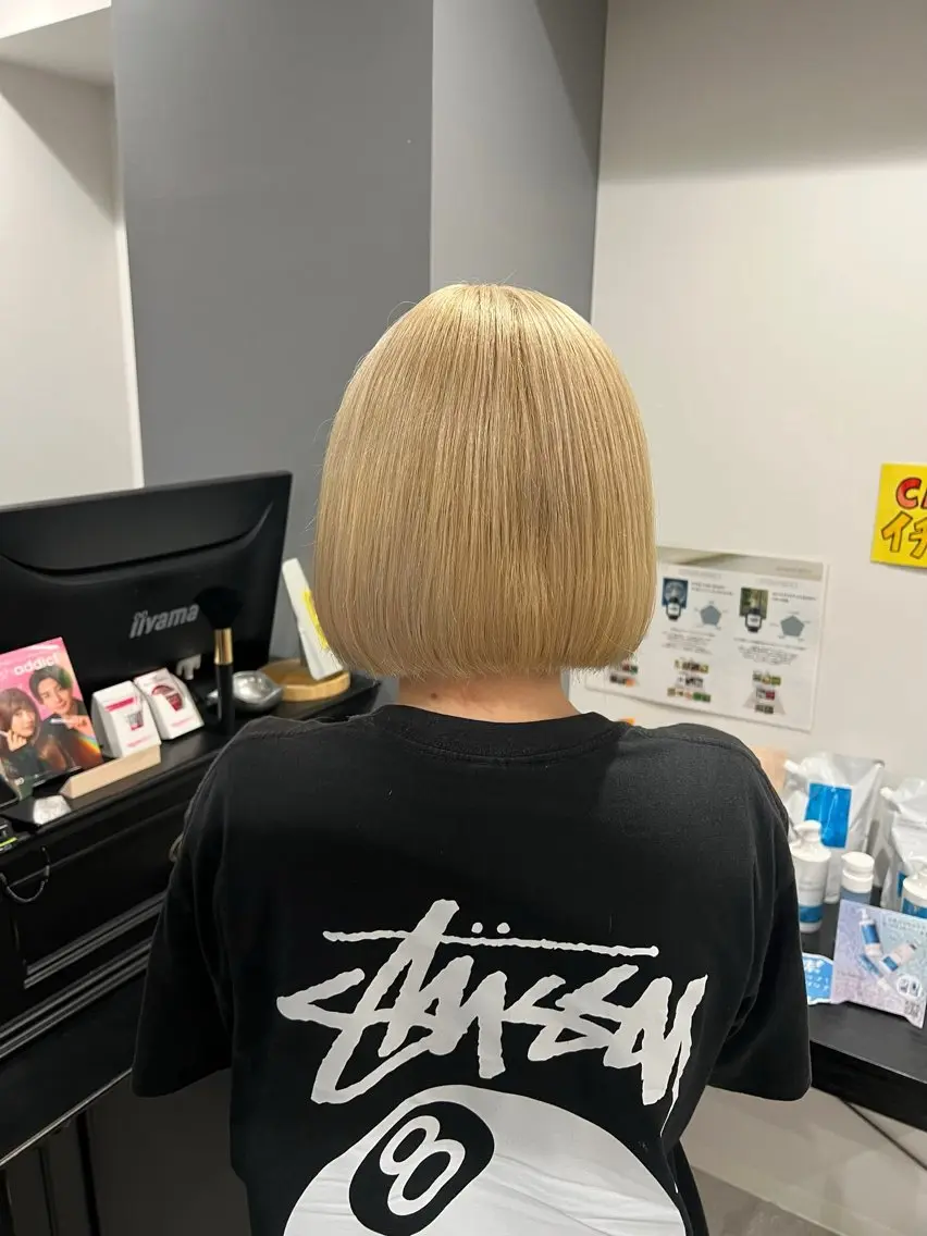 ショート カット ヘアカラー トリートメント メンズカット/シャ ドウパーマ/KOBAのヘアスタイル