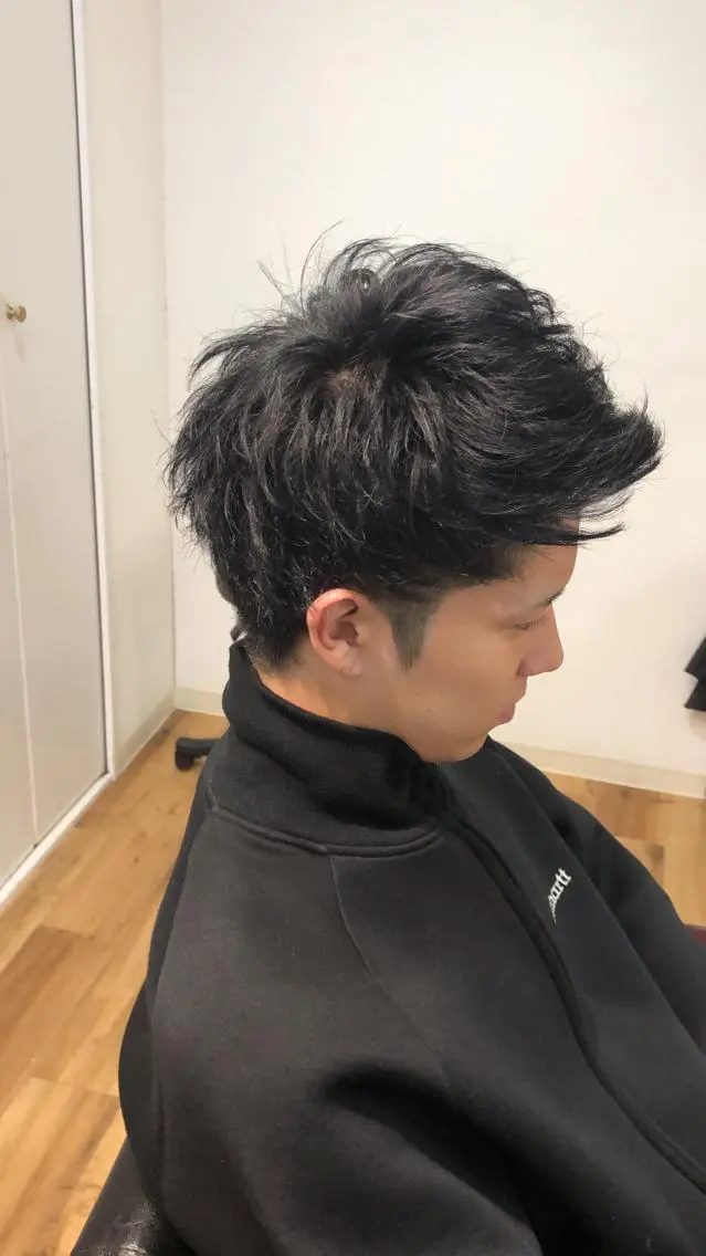 メンズカット&カラーの写真
