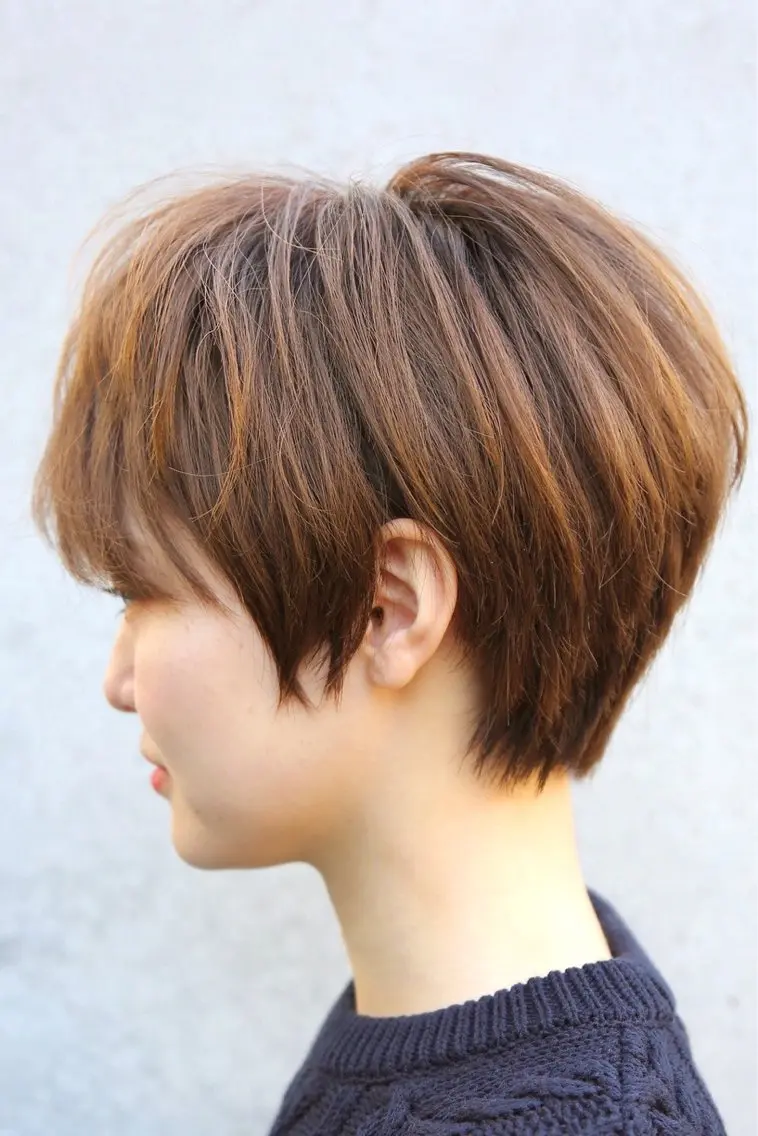 ショート 髙浪 みゆきのヘアスタイル