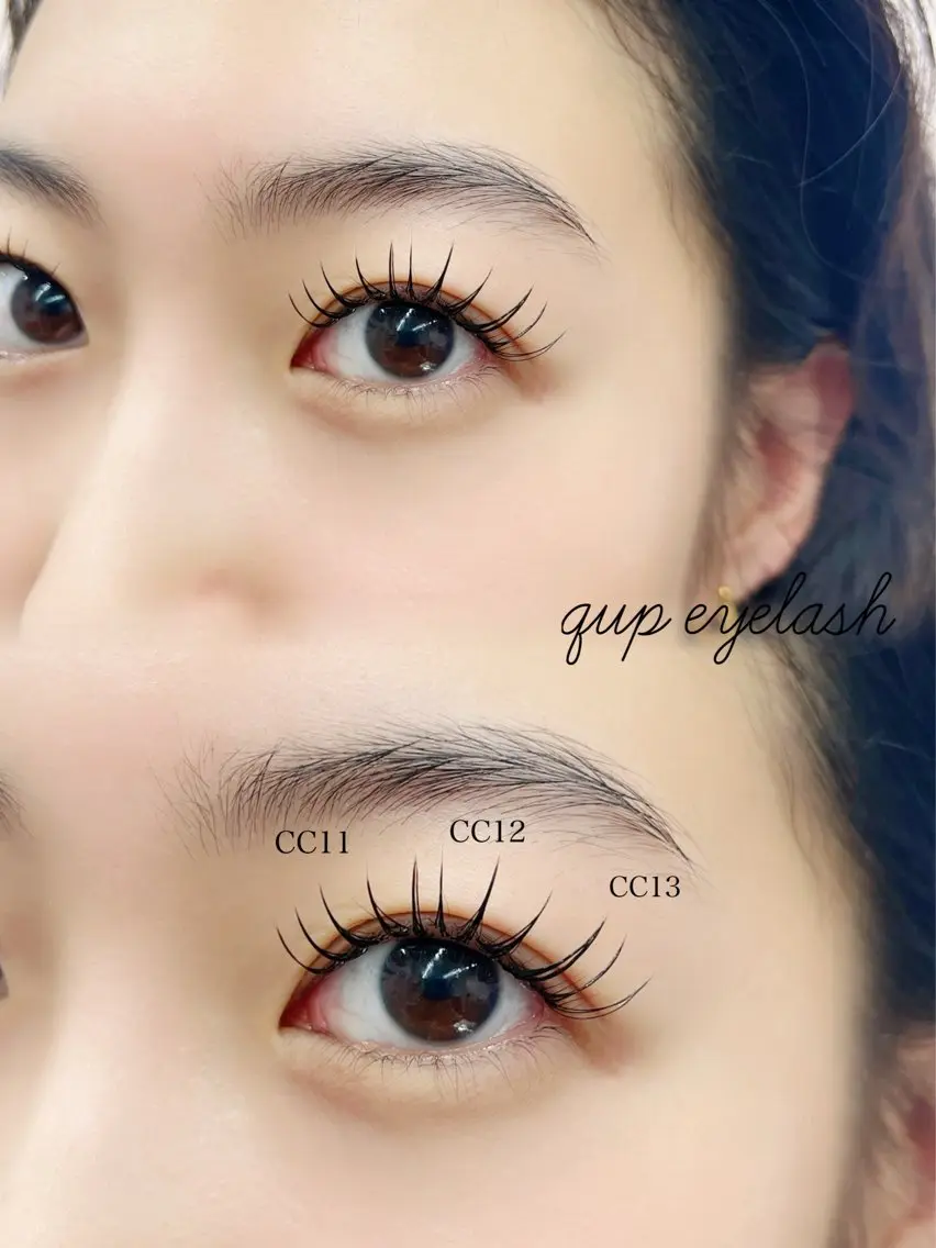 マツエク・マツパ qup eyelash井畑のマツエク・マツパデザイン