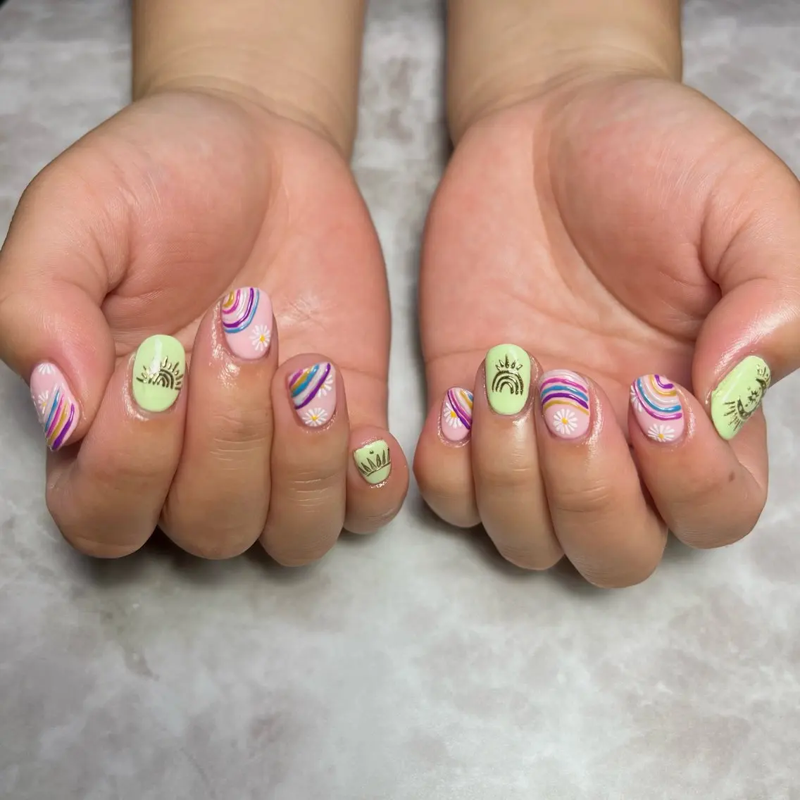 ネイル アートネイル ハンドネイル nail salon Reversiのネイルデザイン