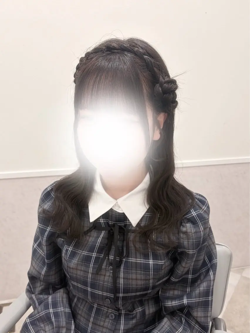 ミディアム 木村 しずかのヘアスタイル