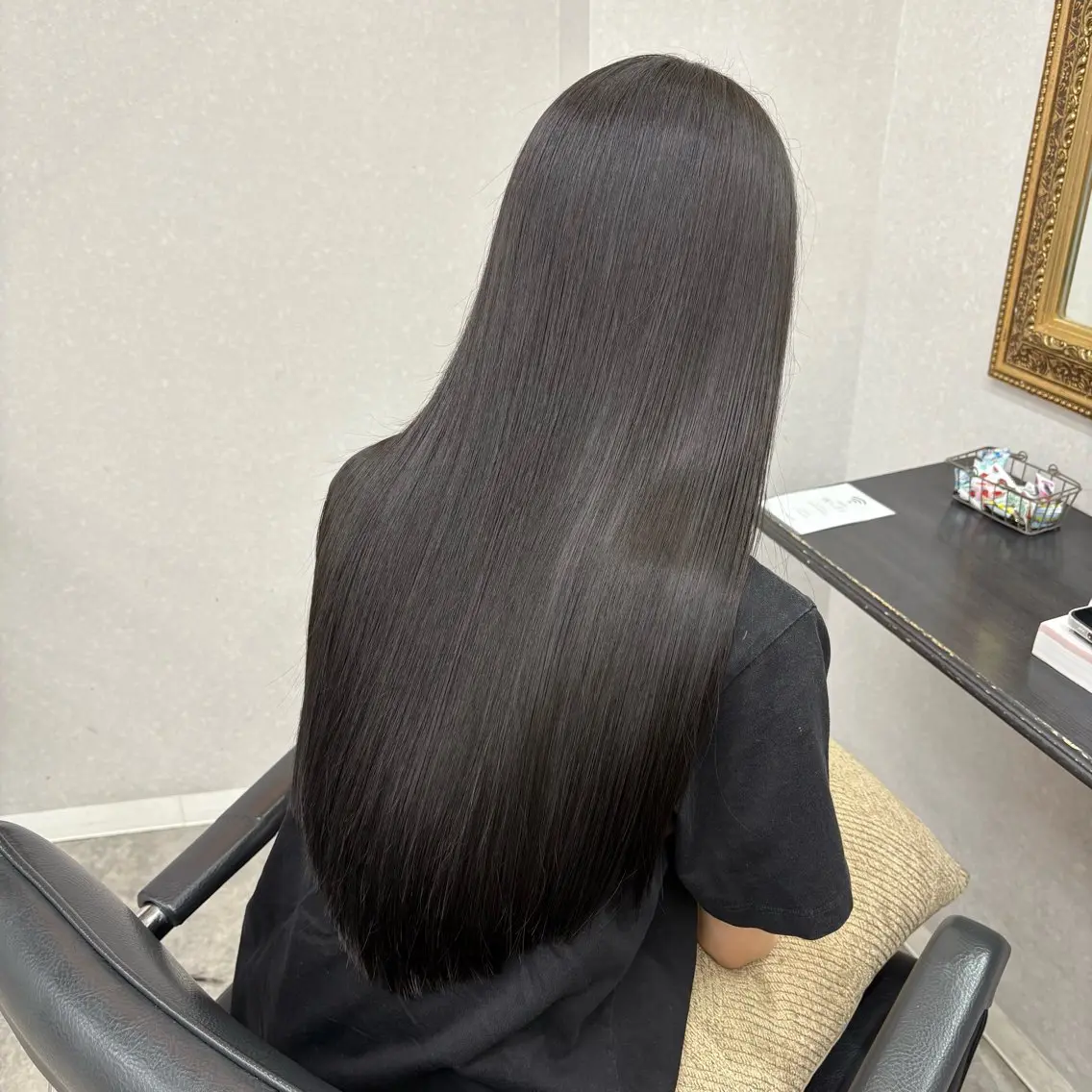 ロング カラー カット ヘアカラー 立川 🐾髪質改善 ダブルカラー 川田栞のヘアスタイル